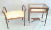 TWO PIECE LOT TO INCLUDE CURIO