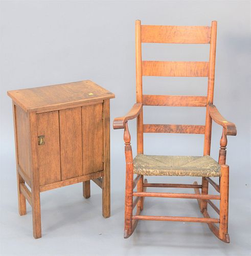 TWO-PIECE LOT TO INCLUDE MAPLE