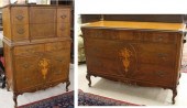 TWO-PIECE LOUIS XV STYLE BEDRO