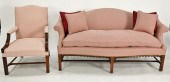 TWO PIECE MARGOLIS MAHOGANY LO