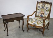 TWO PIECE MISC. LOT OF FURNISH