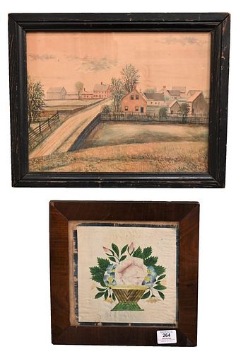 TWO PIECE PRIMITIVE LOT TO