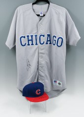 TWO PIECE SAMMY SOSA SIGNED ME