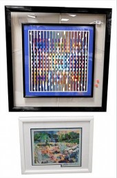TWO PIECE SERIGRAPH LOTTwo Pie