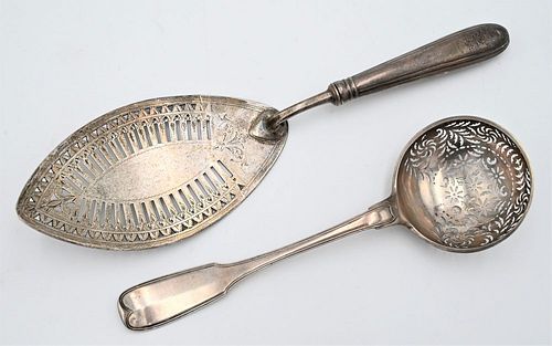 TWO PIECE SILVER LOT, TO INCLUDE