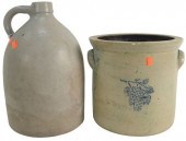 TWO PIECE STONEWARE LOT TO INC