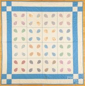 TWO PIECED AND APPLIQUé QUILTS