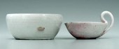 Two pieces A. R. Cole pottery