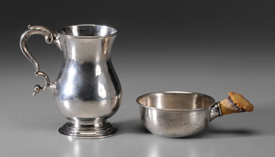 Two Pieces American Silver