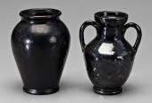 Two pieces Bachelder pottery: