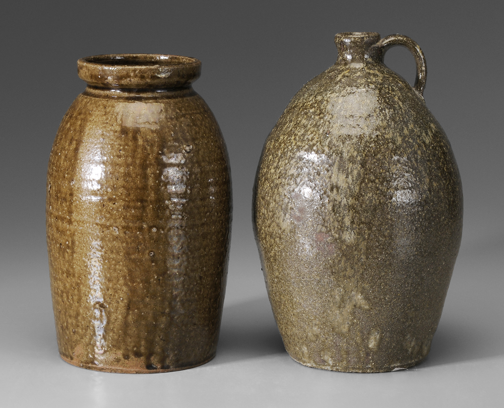 Two Pieces Catawba Valley Pottery