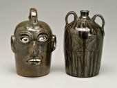 Two pieces Chester Hewell pott