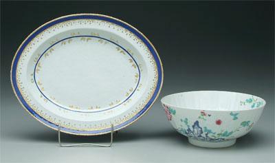 Two pieces Chinese porcelain: