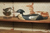 TWO PIECES: DECOY AND SHOREBIR