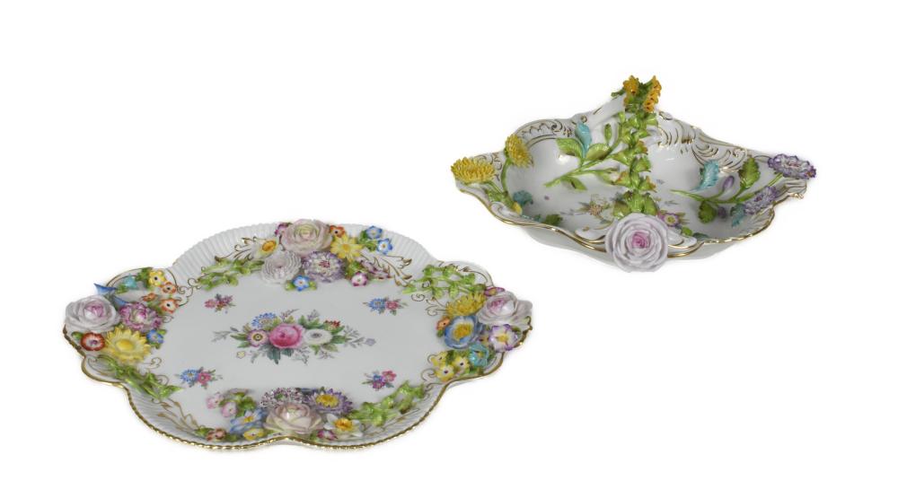 TWO PIECES ENGLISH COALBROOKDALE BY