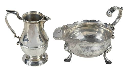 TWO PIECES GEORGE II ENGLISH