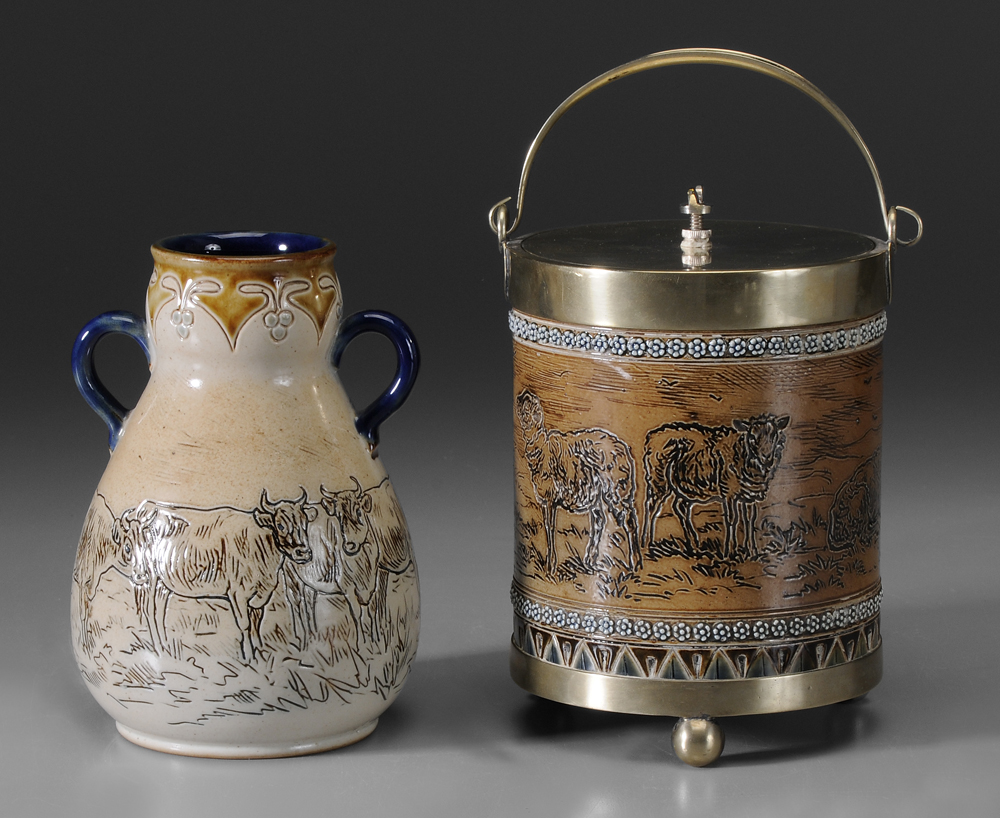 Two Pieces Hannah Barlowe Doulton