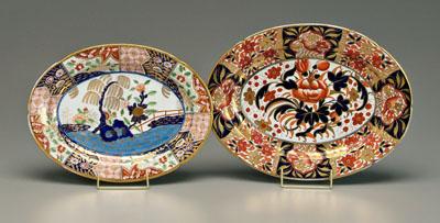 Two pieces ironstone, both in the