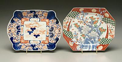 Two pieces Japanese Imari: Arita