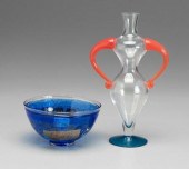 Two pieces Kosta Boda art glas