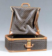 Two pieces Louis Vuitton lugga