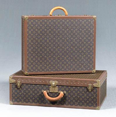 Two pieces Louis Vuitton luggage,