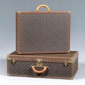 Two pieces Louis Vuitton lugga