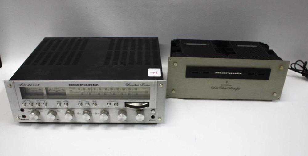 TWO PIECES MARANTZ STEREO