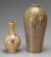 Two pieces Mark Hewitt stonewa