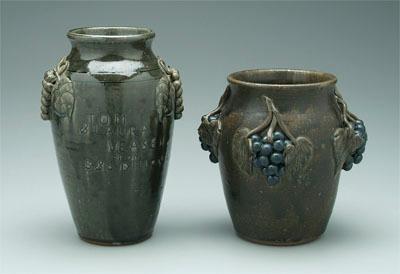 Two pieces Meaders pottery, both
