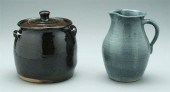 Two pieces Meaders pottery: pi