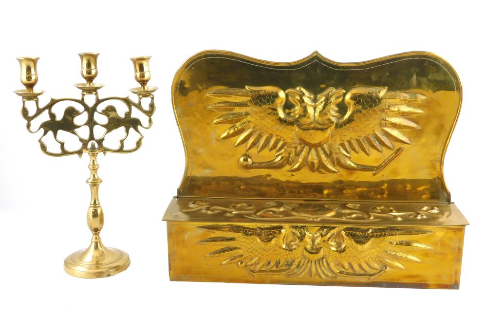 TWO PIECES OF 19TH C. CONTINENTAL