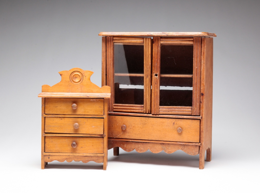 TWO PIECES OF AMERICAN DOLL