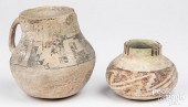 TWO PIECES OF ANASAZI PUEBLO P