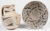 TWO PIECES OF ANASAZI PUEBLO I