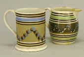 TWO PIECES OF ANTIQUE ENGLISH