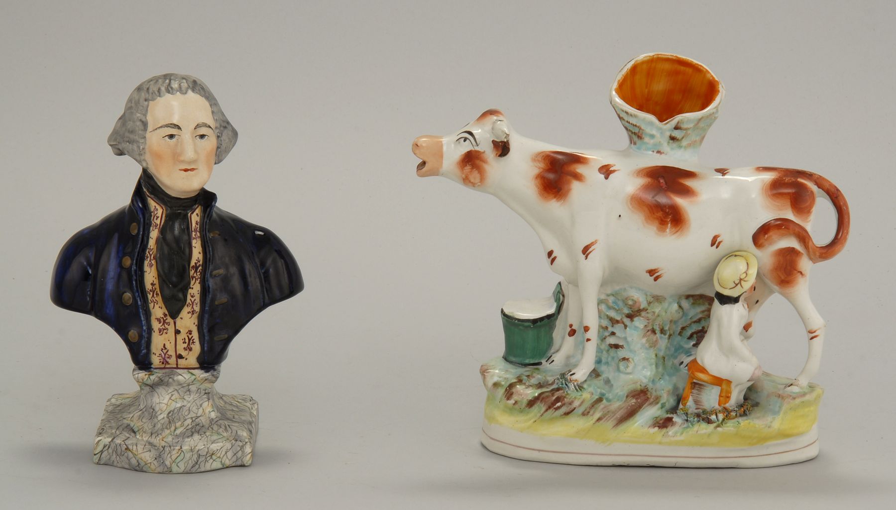 TWO PIECES OF ANTIQUE