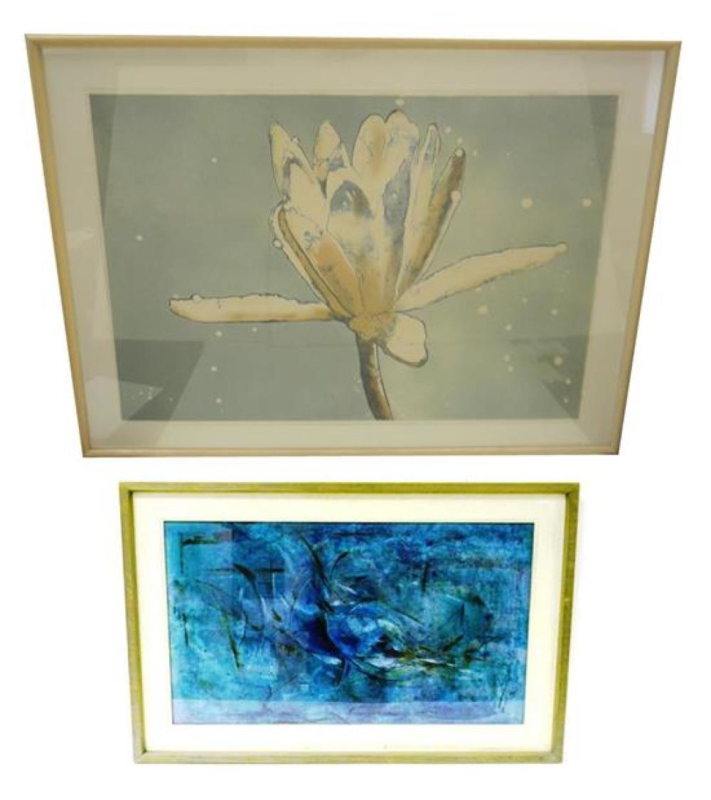 TWO PIECES OF ARTWORK: DORIS