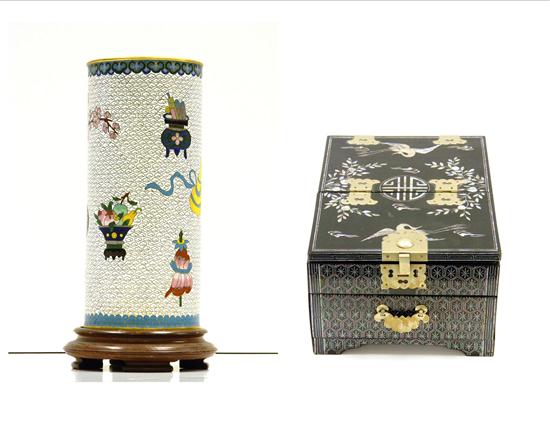 Two pieces of Asian decorative arts
