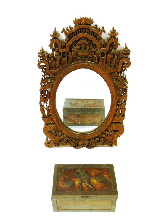 Two pieces of Asian decorative arts
