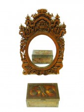 Two pieces of Asian decorative