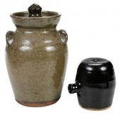 TWO PIECES OF BURLON CRAIG POT