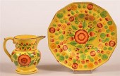 TWO PIECES OF CANARY YELLOW LU