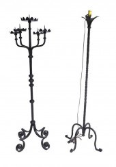 TWO PIECES OF DECORATIVE LIGHT