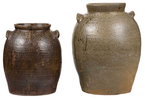 TWO PIECES OF EDGEFIELD SEIGLER