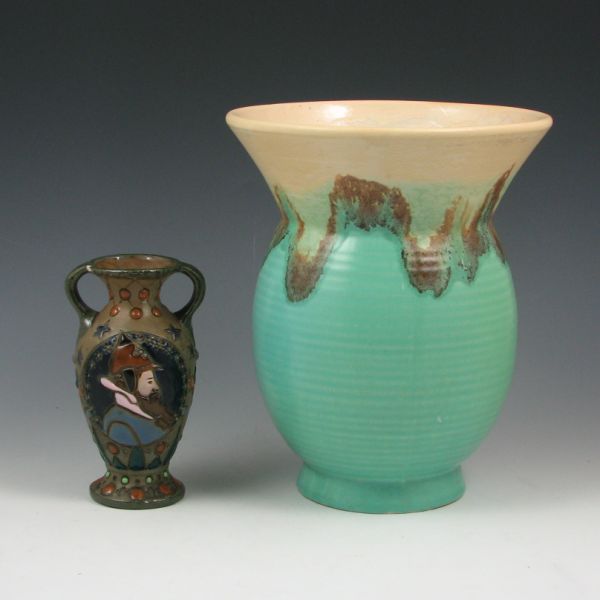 Two pieces of European pottery