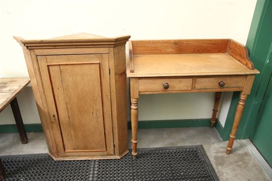 TWO PIECES OF FURNITURE. Both in