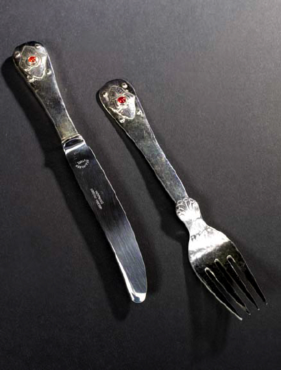 Two Pieces of Georg Jensen Sterling