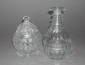 Two Pieces of Glassware,  firs