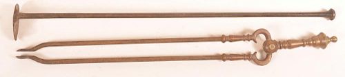 TWO PIECES OF HEARTH